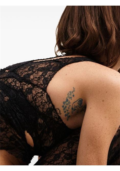 lace top woman black OH CARLA | OC-T001PIZ01